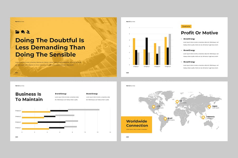 商务主题演讲方案展示Keynote模板 - PPT派