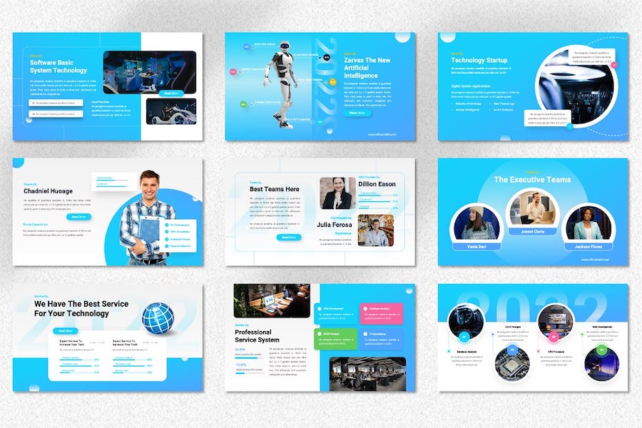 科技创新技术产品展示Keynote模板 - PPT派