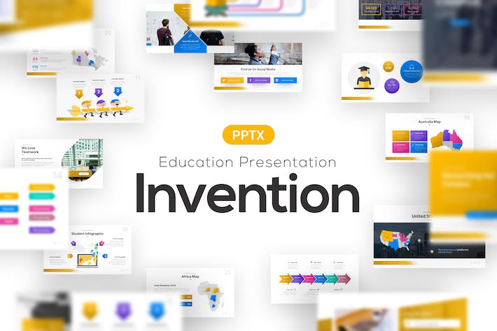 发明-教育-PowerPoint-模板- PPT派