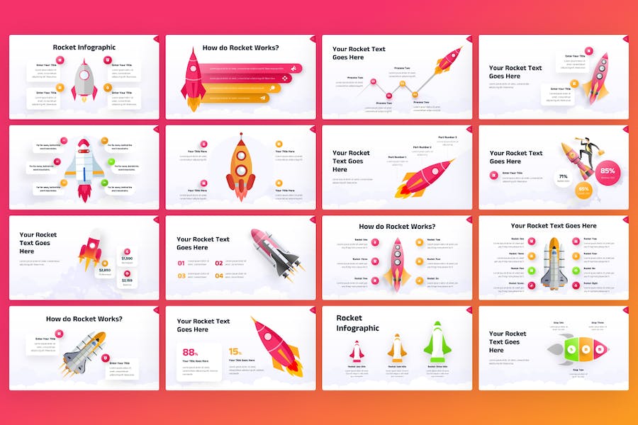 Rocket-infographic-creative-powerpoint-template - PPT派