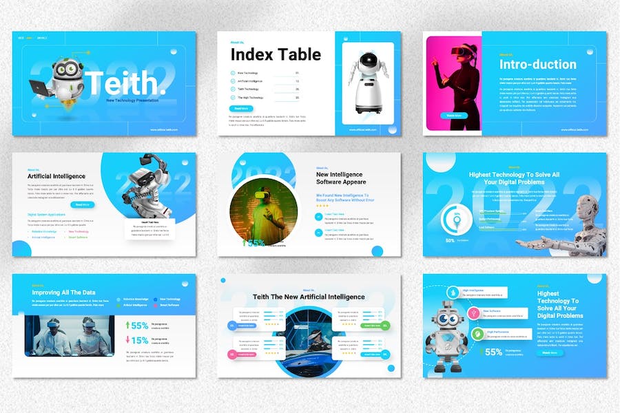 科技创新技术产品展示Keynote模板 - PPT派