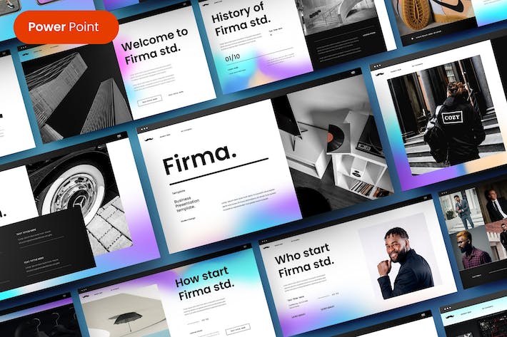 商务专业风项目提案展示PPT模板 - PPT派