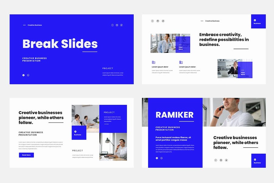 创意商务讲述展示方案推介Keynote模板 - PPT派