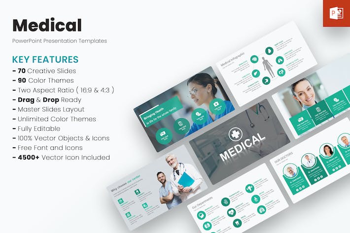 医疗健康管理知识宣传PPT模板 - PPT派