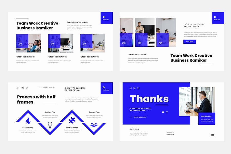 创意商务讲述展示方案推介Keynote模板 - PPT派