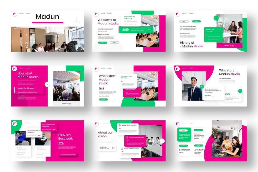 商业企业投资合作方案展示Keynote模板 - PPT派