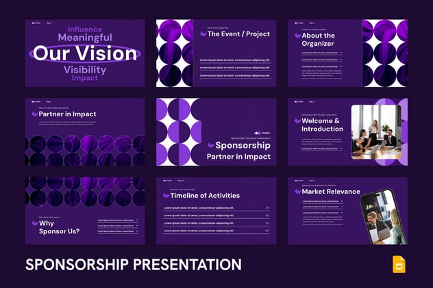 赞助商合作项目推介方案PPT模板 - PPT派