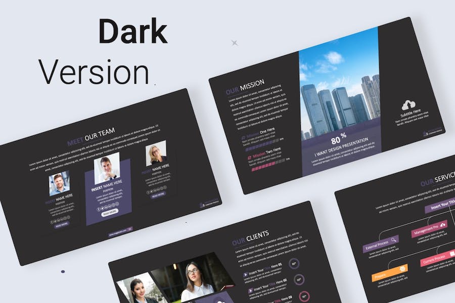 企业公司简介商务演示PPT模板 - PPT派