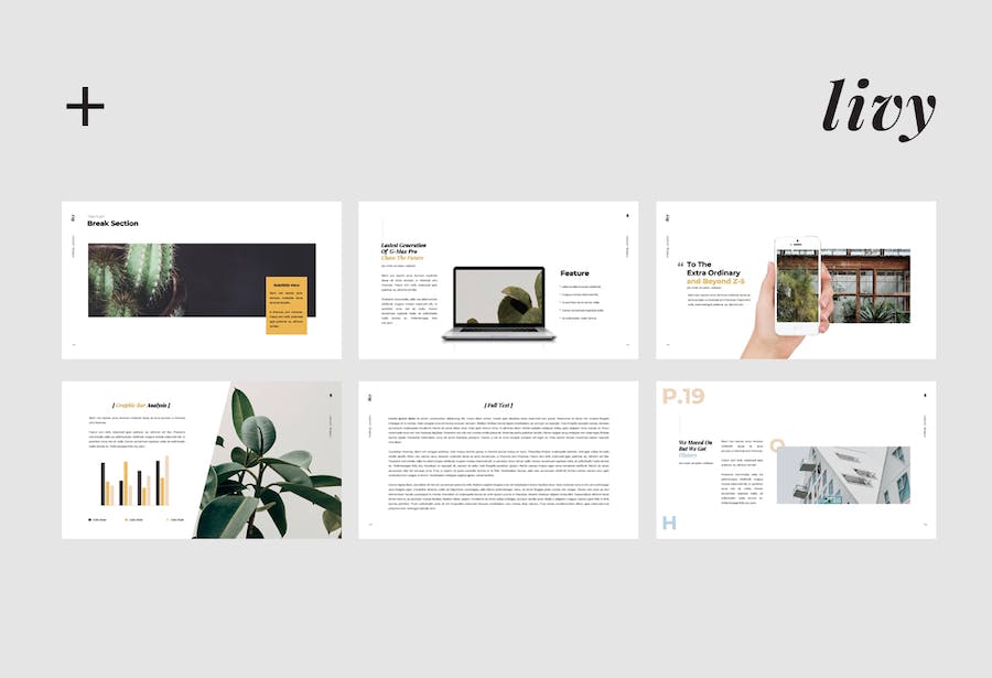 时尚潮流生活方式品牌展示Keynote模板 - PPT派