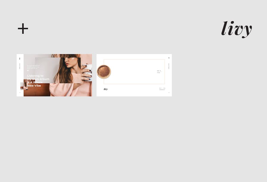 时尚潮流生活方式品牌展示Keynote模板 - PPT派