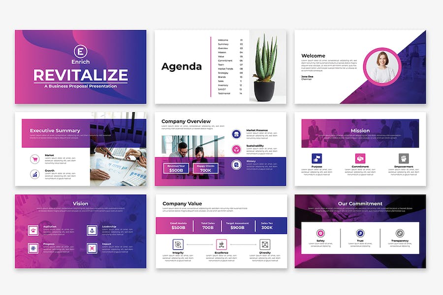 商务建议书融资计划书展示PPT模板 - PPT派