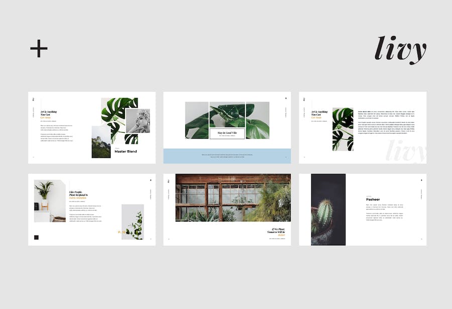 时尚潮流生活方式品牌展示Keynote模板 - PPT派