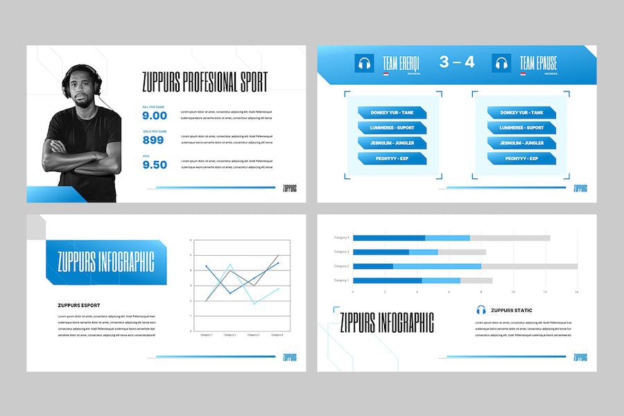 现代游戏开发设计方案PPT模板 - PPT派
