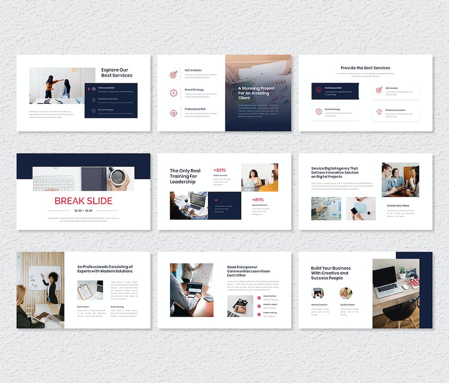 高级商务合作提案PPT模板 - PPT派