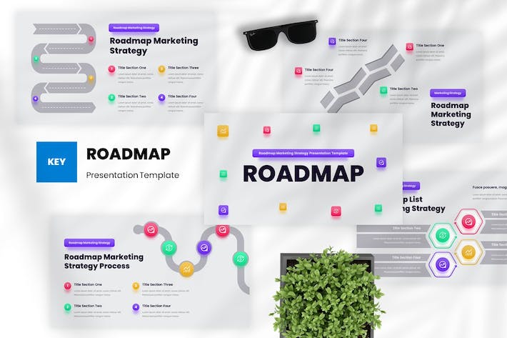 营销推广策略规划讲述Keynote模板 - PPT派