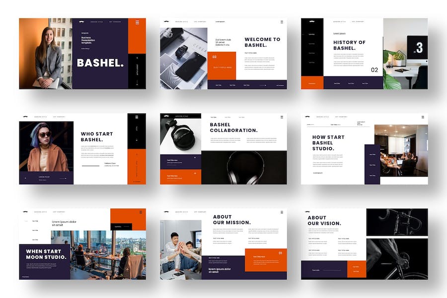 商务企业形象展示融资方案Keynote模板 - PPT派