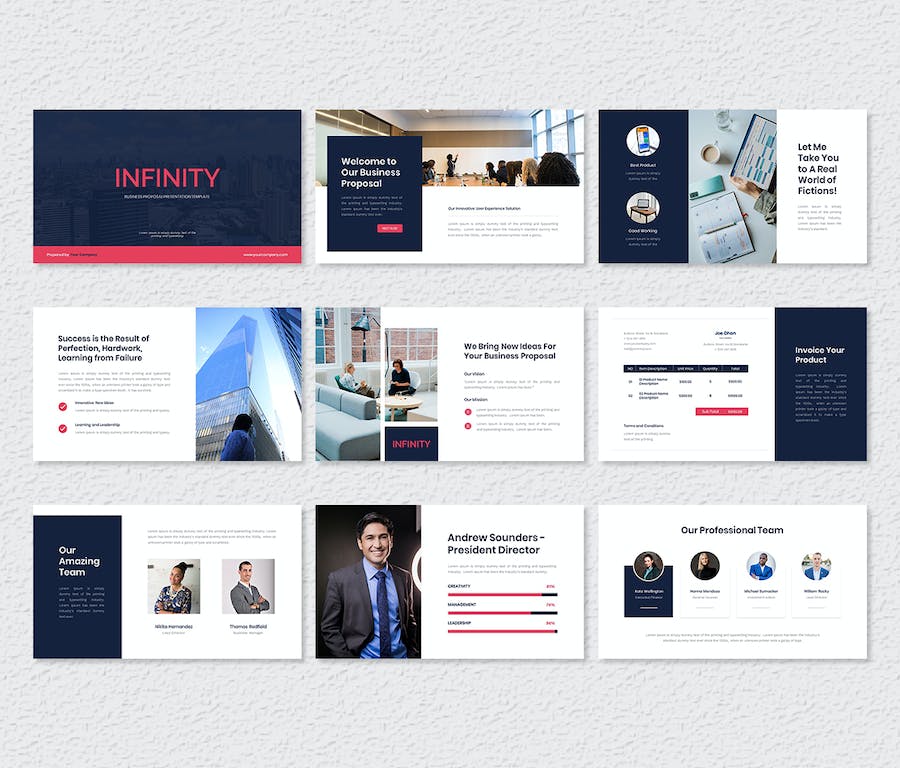 高级商务合作提案PPT模板 - PPT派