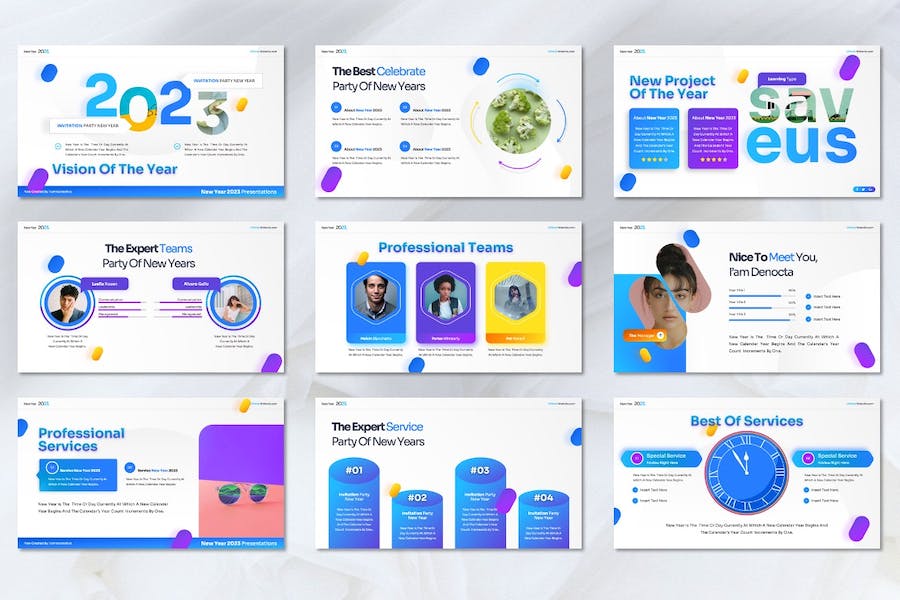 新年庆祝活动策划推广方案Keynote模板 - PPT派