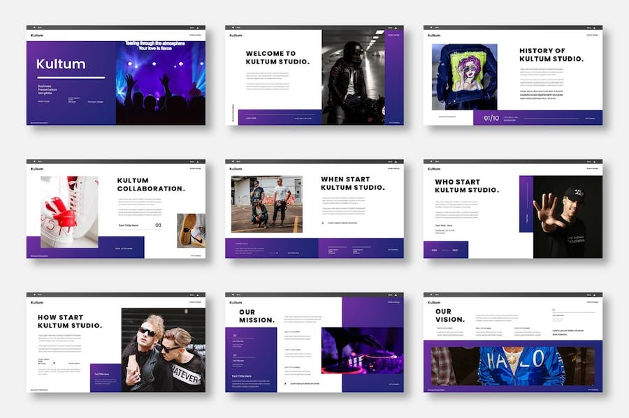 商业运营推广营销策略Keynote模板 - PPT派