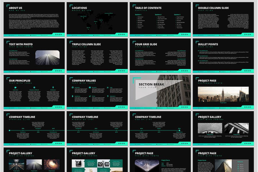 创意商业融资计划书PPT模板 - PPT派