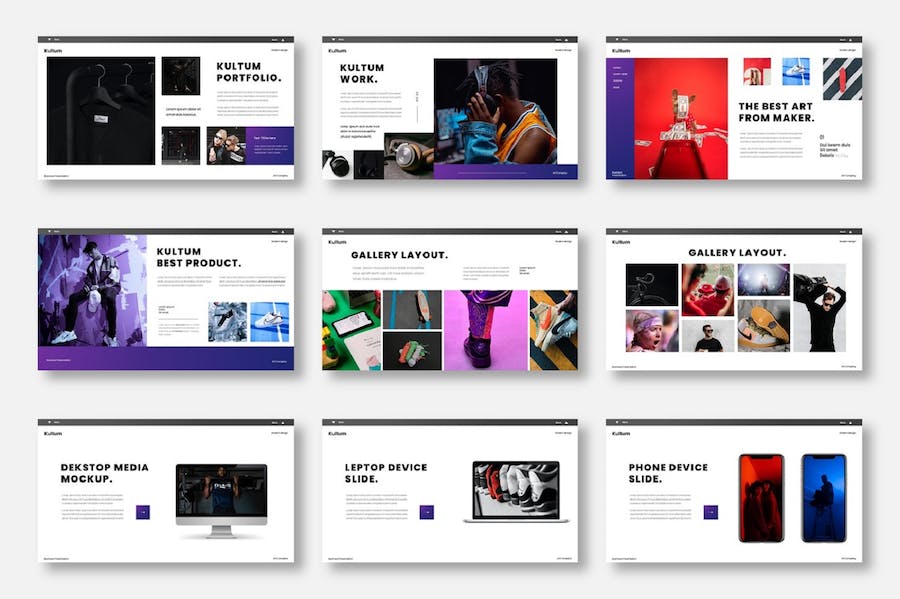 商业运营推广营销策略Keynote模板 - PPT派