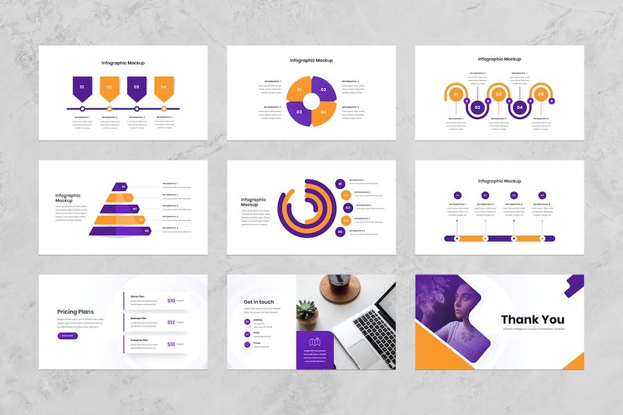 人工智能技术创新应用讲述Keynote模板 - PPT派