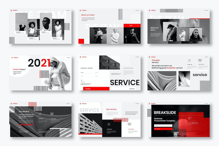 商业企业宣传推广营销展示Keynote模板 - PPT派