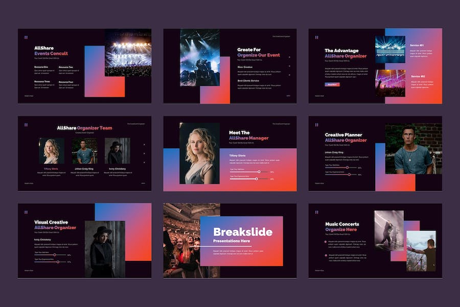 活动组织讲述展示应用规划方案Keynote模板 - PPT派