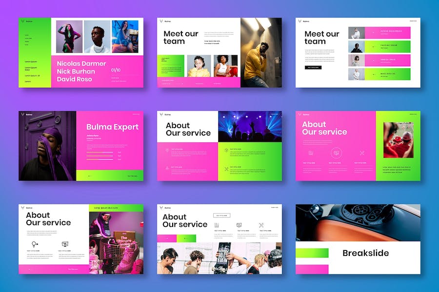 粉色时尚商务品牌营销PPT模板 - PPT派