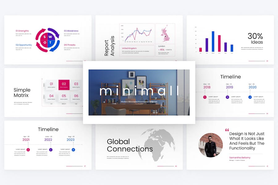 Minimall-modern-minimalist-powerpoint-template - PPT派