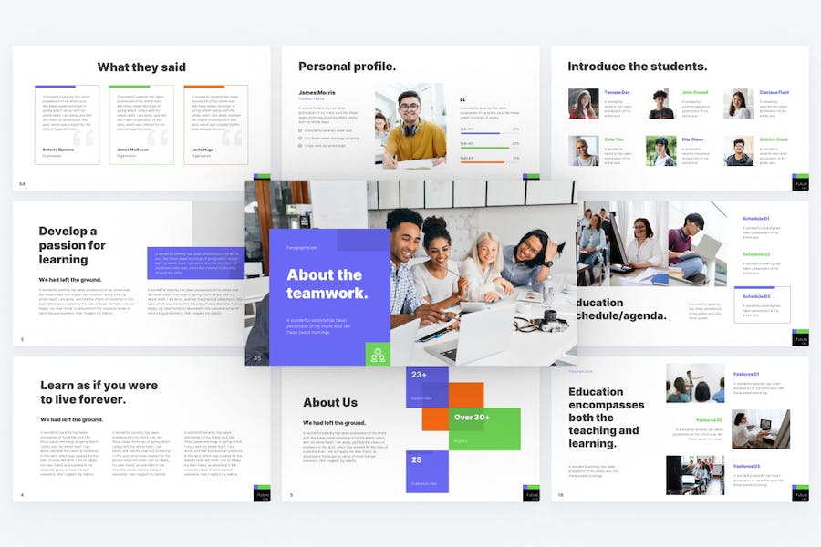Future-lab-creative-education-powerpoint-template - PPT派
