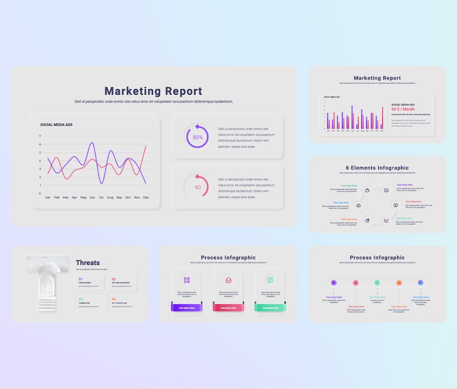 欧美销售数据分析报告高级PPT模板 - PPT派