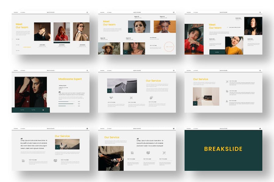 欧美商务风主题演讲展示Keynote模板 - PPT派