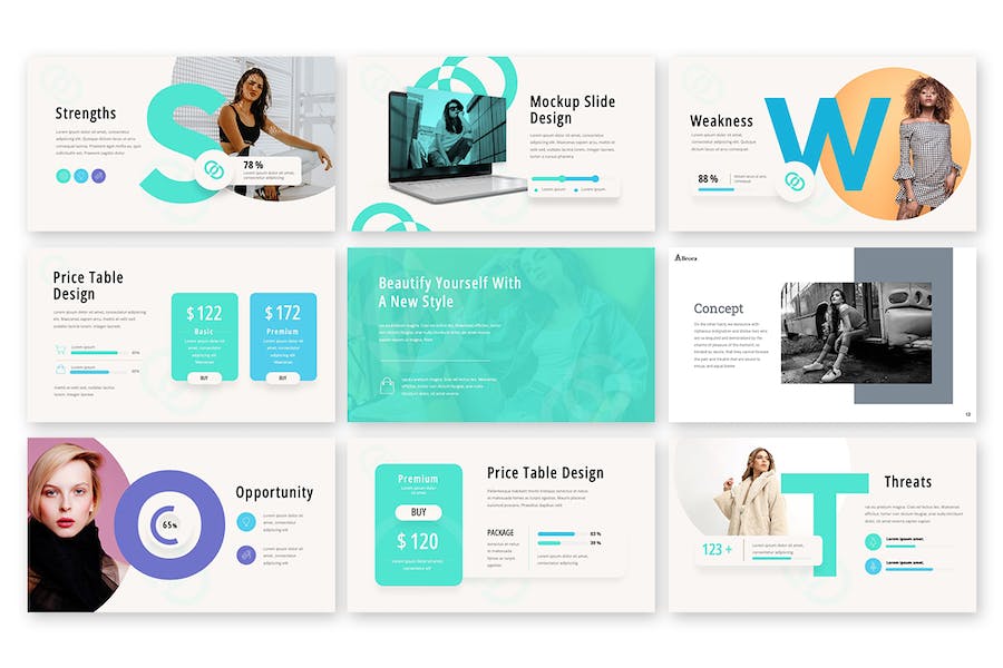 创意商业品牌推广Keynote模板 - PPT派