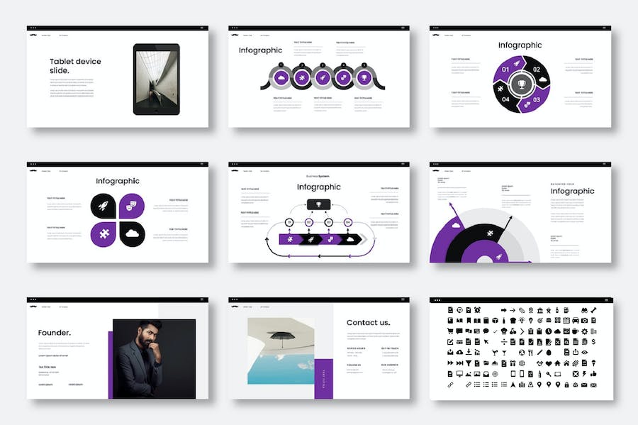 商务企业合作讲述展示Keynote模板 - PPT派