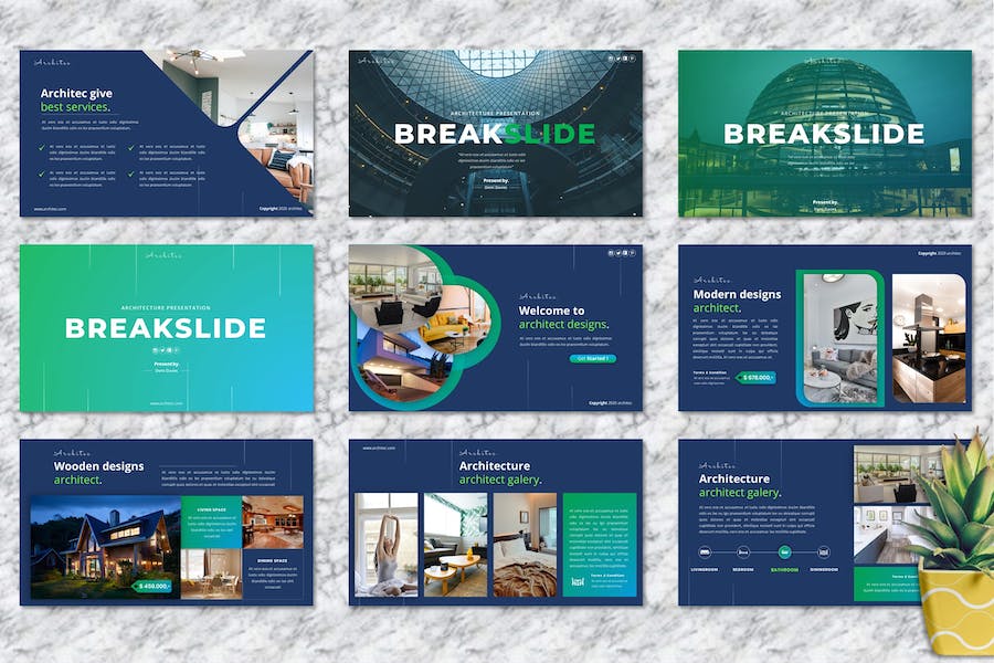 建筑架构设计方案讲述Keynote模板 - PPT派