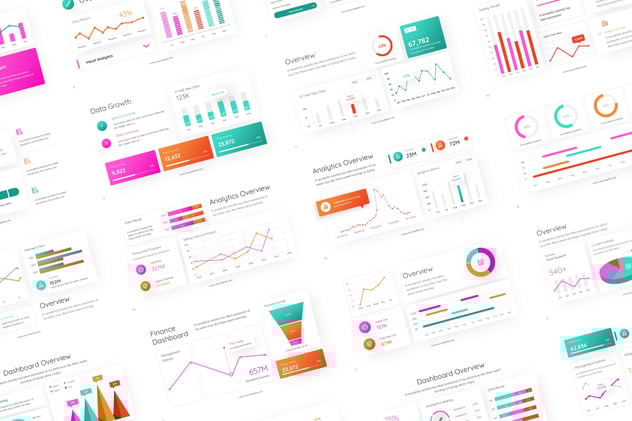 数据仪表板监控管理PPT模板 - PPT派