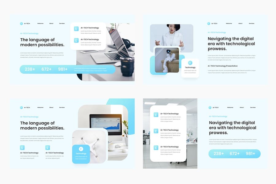 人工智能技术教学Keynote模板 - PPT派