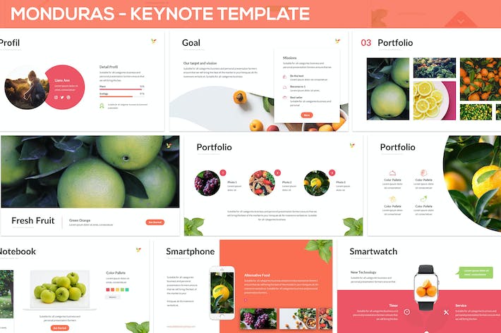 自然生态环保Keynote模板 - PPT派