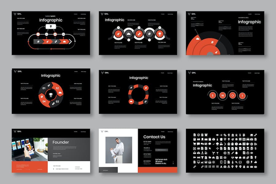 商务融资计划书项目推介Keynote模板 - PPT派