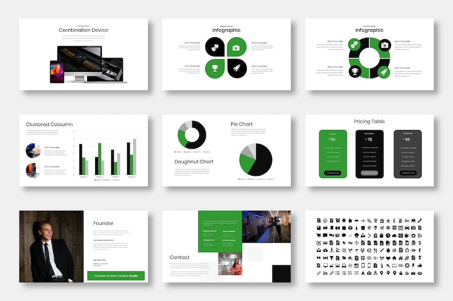 农业产业发展规划Keynote模板 - PPT派