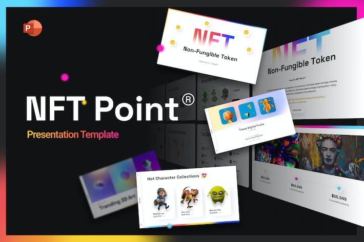 NFT-Point-Digital-PowerPoint-模板- PPT派