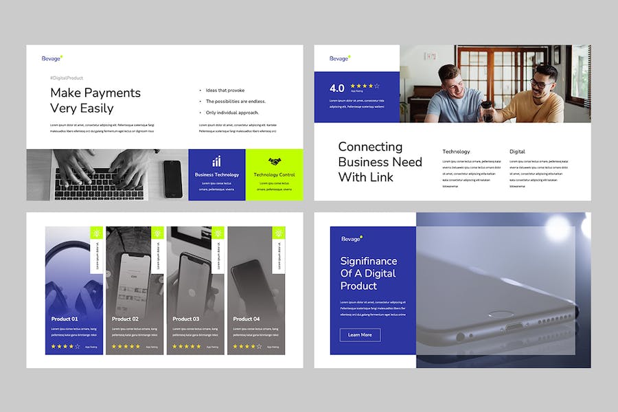 商业营销推广品牌宣传PPT模板 - PPT派