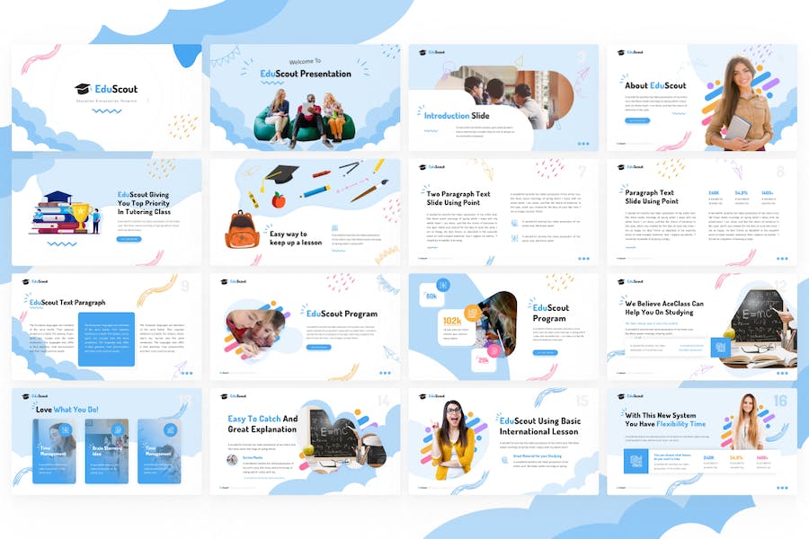 Eduscout-creative-education-powerpoint-template - PPT派