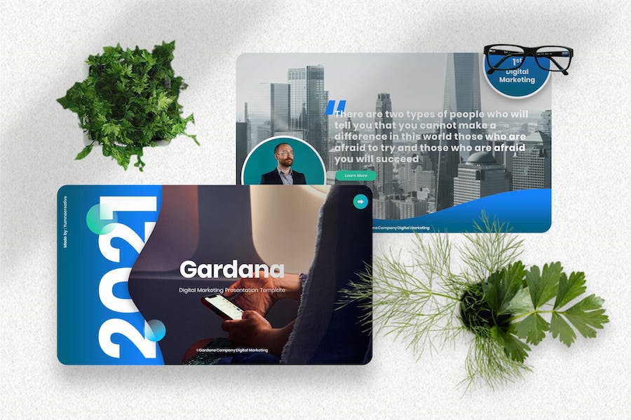 数字营销策略执行方案Keynote模板 - PPT派