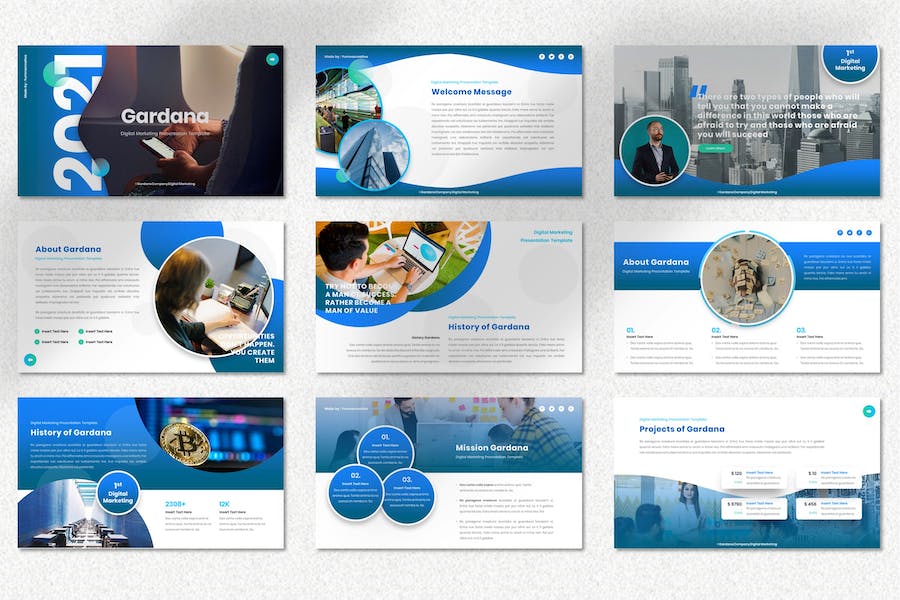 数字营销策略执行方案Keynote模板 - PPT派