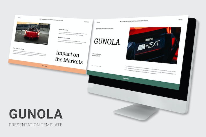 汽车品牌营销销售PPT模板 - PPT派