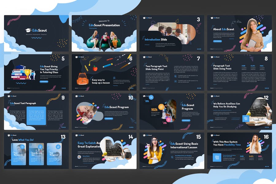 Eduscout-creative-education-powerpoint-template - PPT派