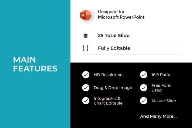 科技人工智能企业技术方案PPT模板 - PPT派
