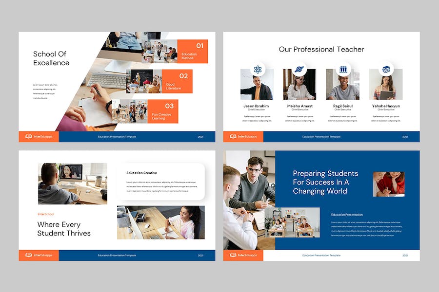 在线教育培训课程主题Keynote模板 - PPT派